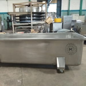 Stainless Steel Food-Grade Dough Trough Trolley